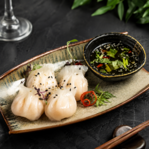 Prawns in Silk